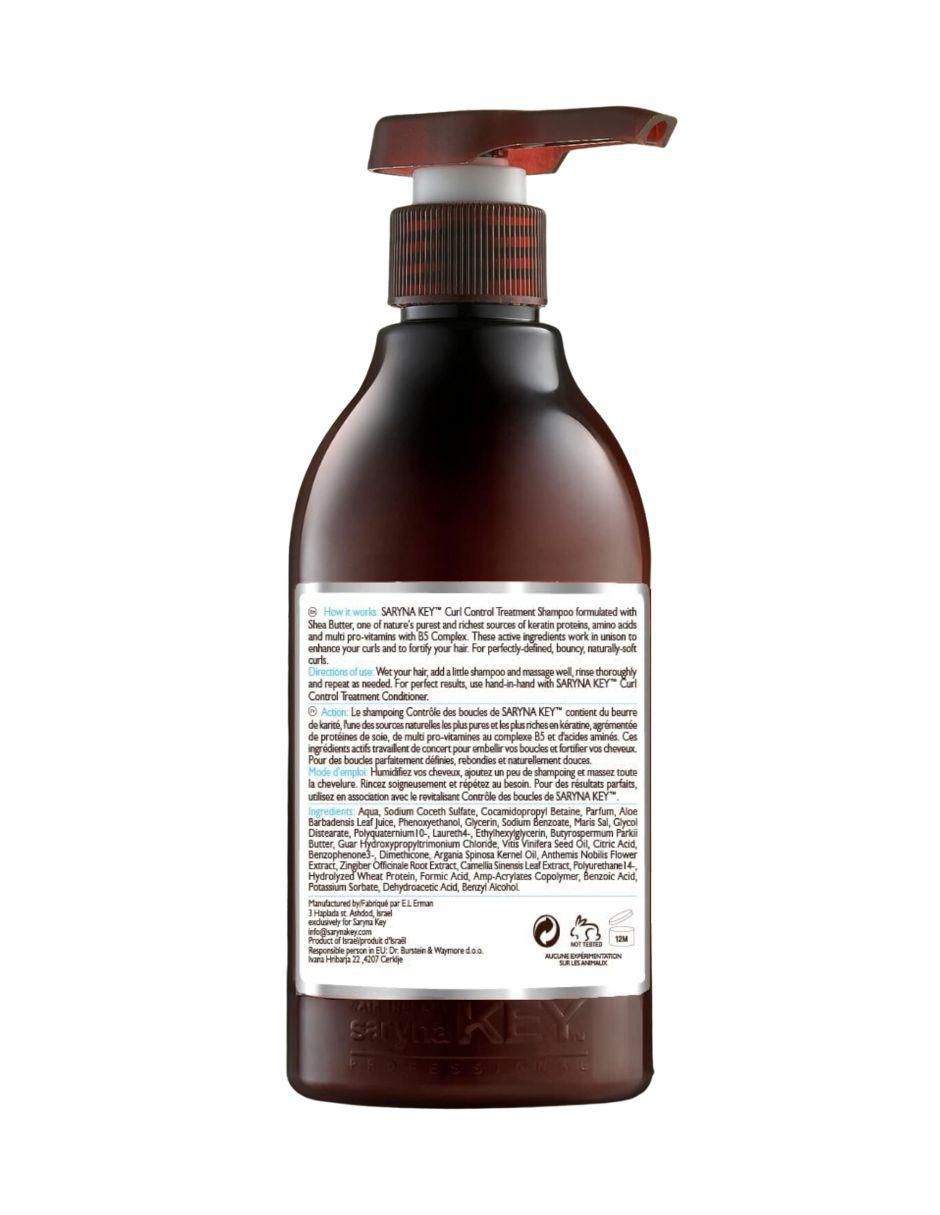Shampoo hidratante para cabello rizado Control de Rizos 3