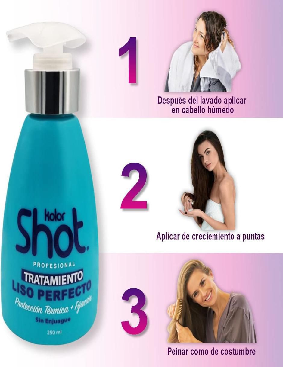 Shampoo para cabello lacio y ondulado 3
