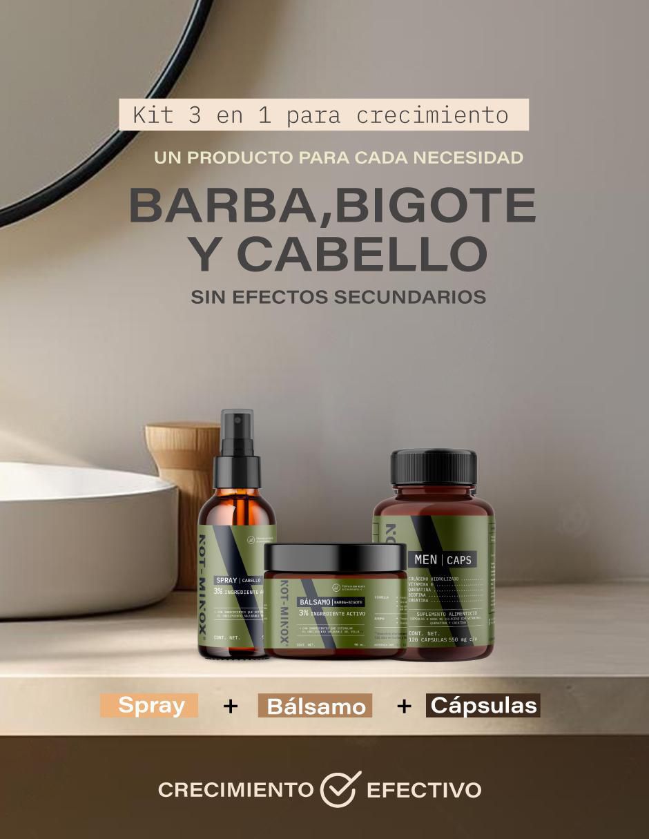 Tratamiento para barba y cabello crecimiento 8
