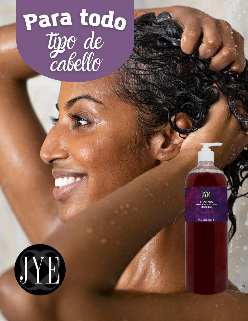 Shampoo anticaída para cabello Biotina para Crecimiento 3