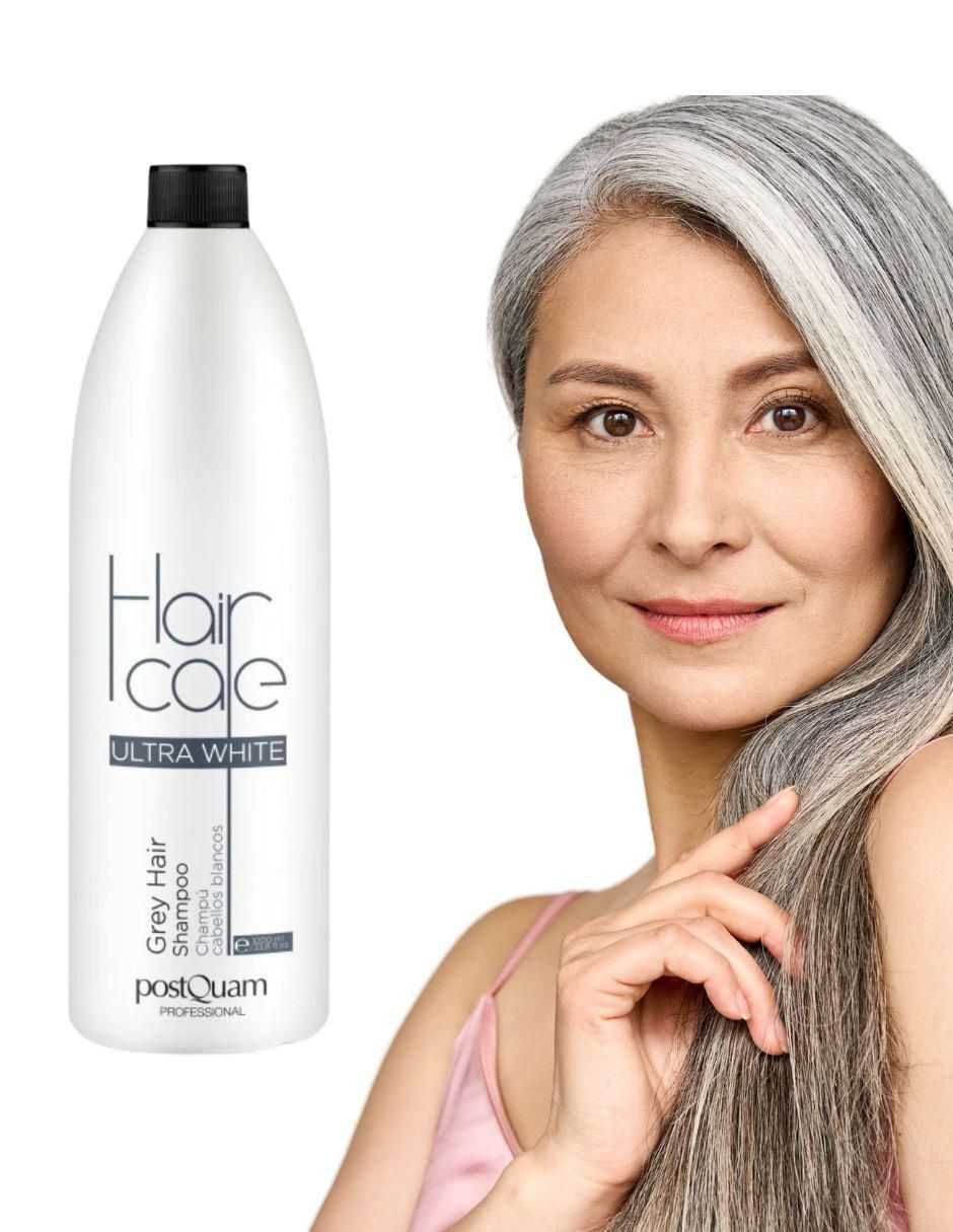 Shampoo matizador de canas para cabello Ultra Blanco Hair Care Ultra White 2
