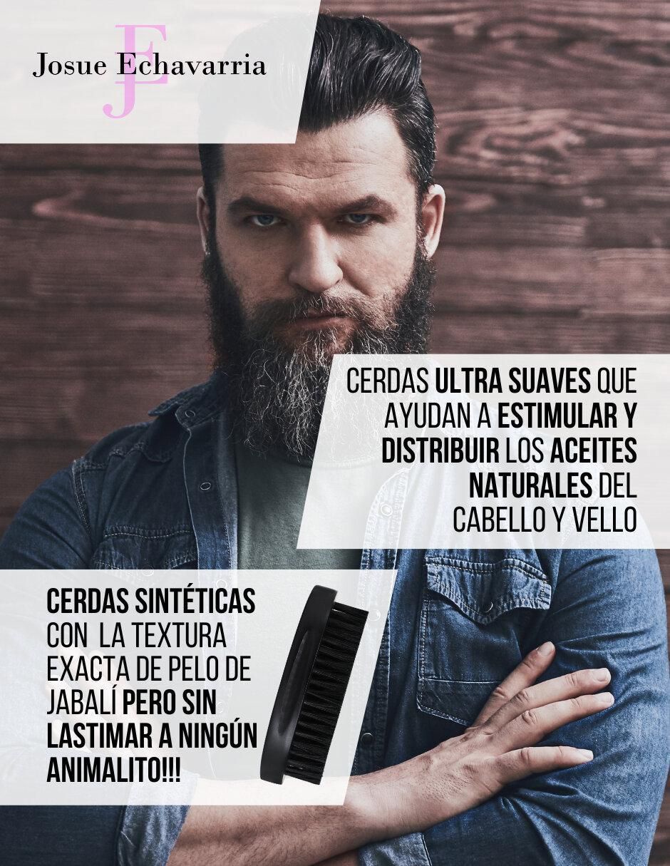 Cepillo para barba de madera 3