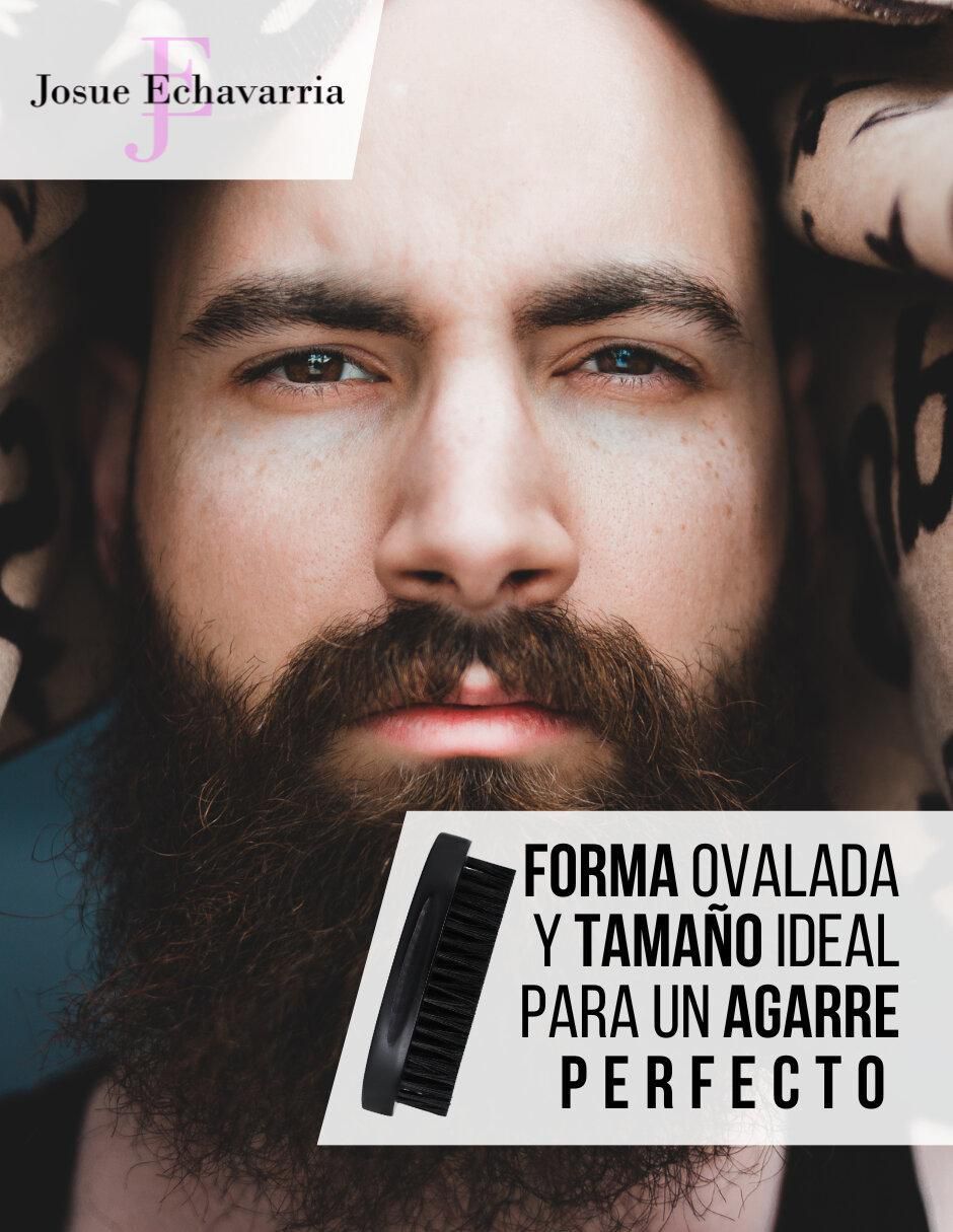 Cepillo para barba de madera 4