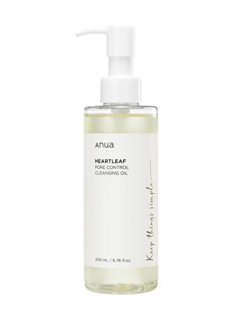 Limpiador facial Heartleaf Pore Control Cleansing Oil para disminuir puntos negros