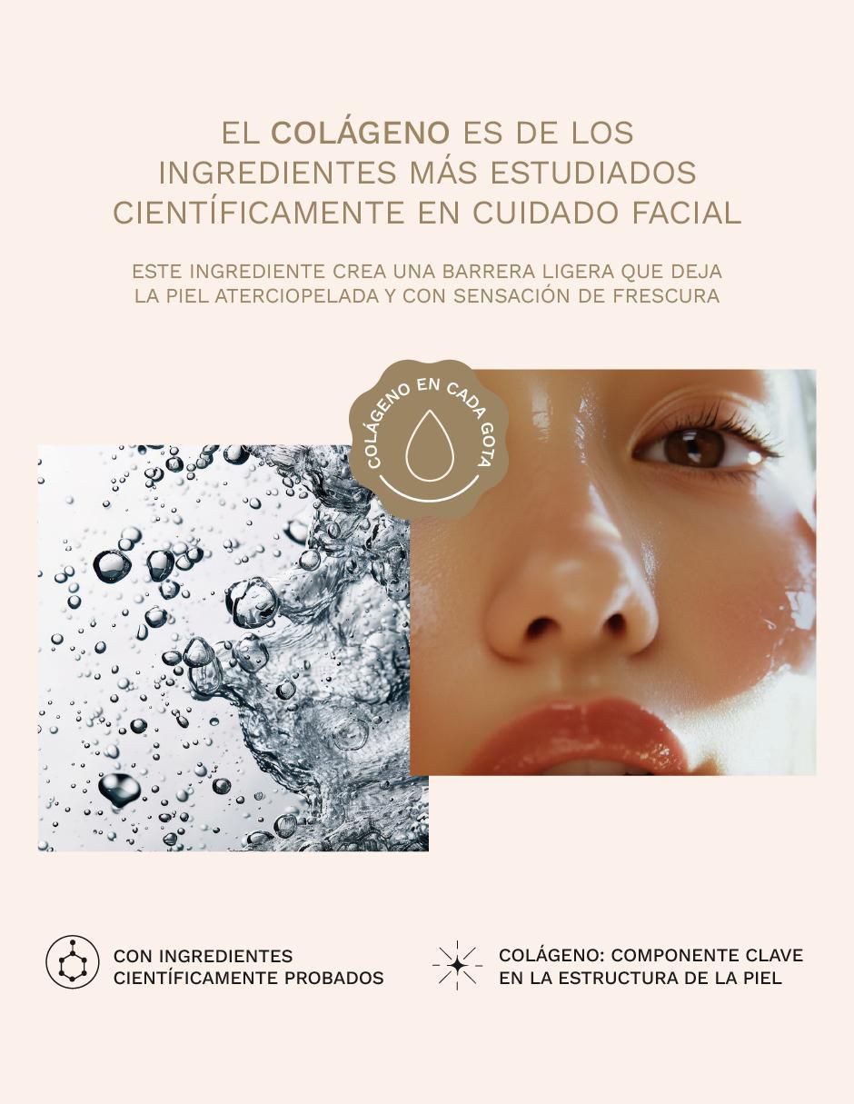 Set tónico facial vitaminas + colágeno + ácido hialurónico + niacinamida 500 ml c/u Premium 7