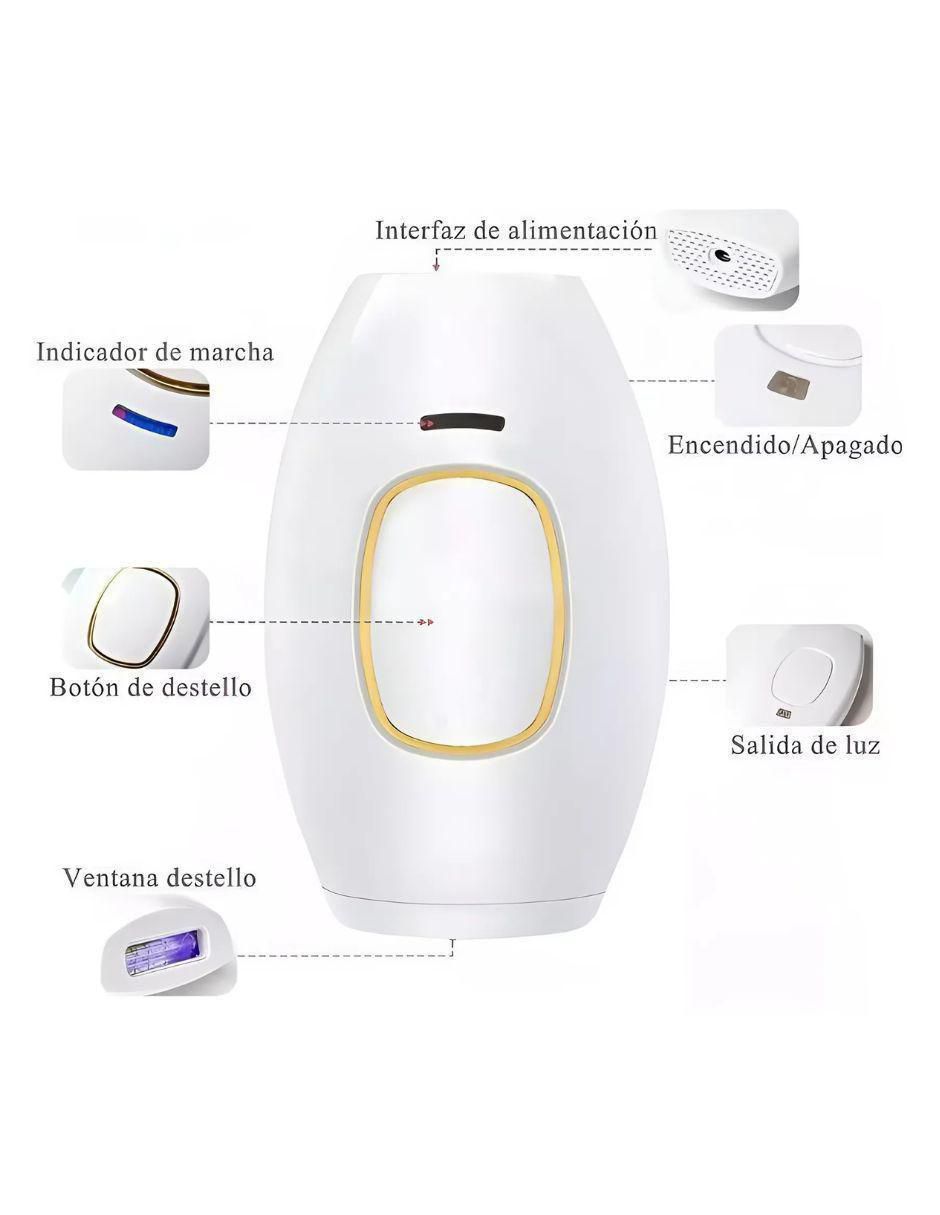 Depiladora para rostro y cuerpo 3