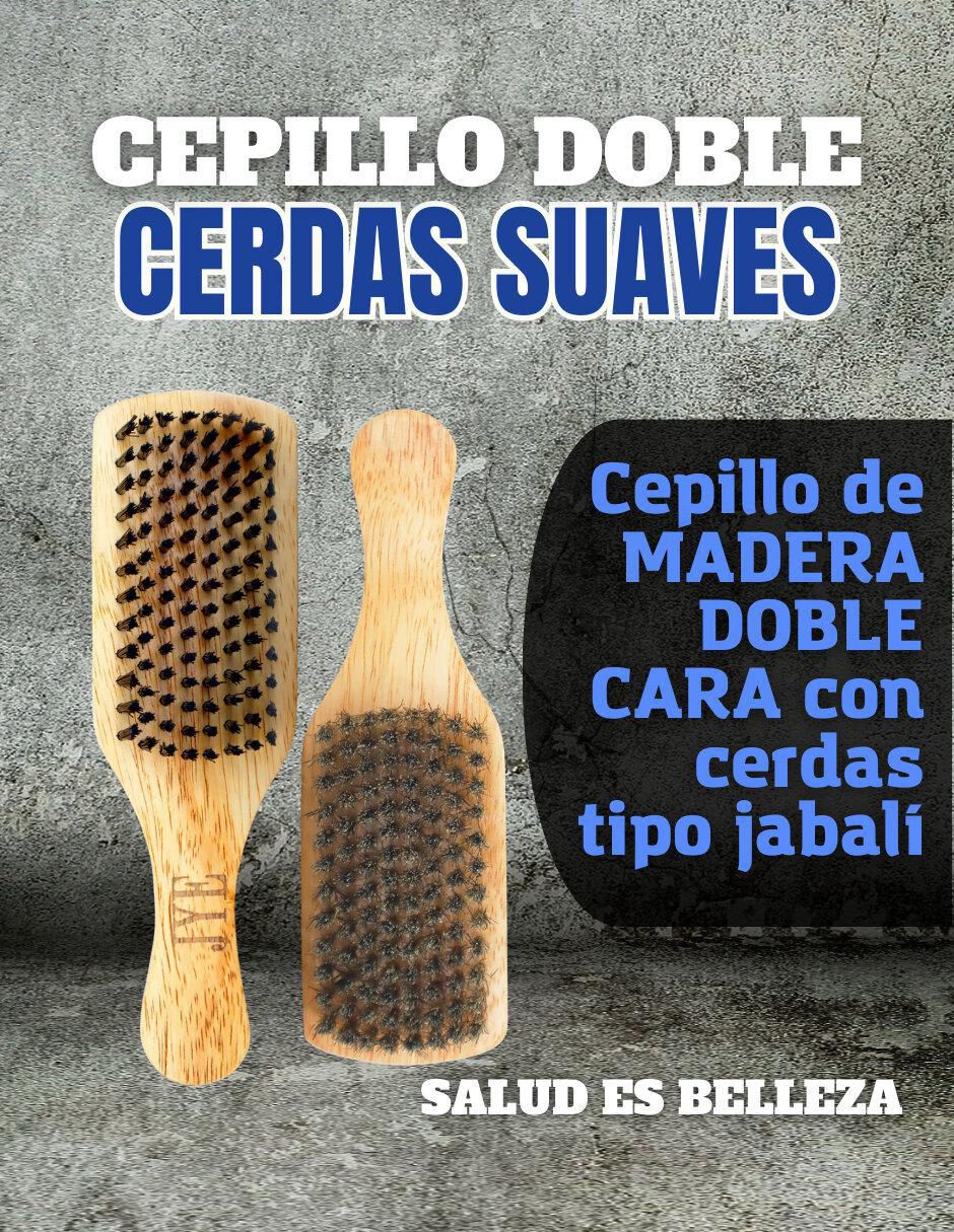 Cepillo para barba de madera 2