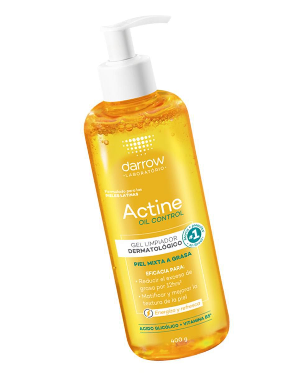 Limpiador rostro y cuerpo Actine Oil Control Gel para purificar 3