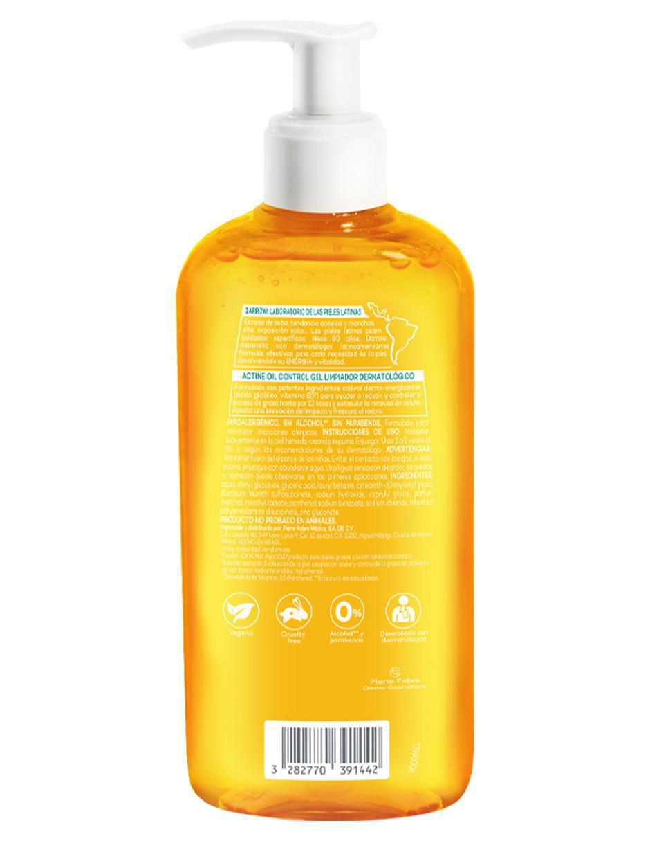 Limpiador rostro y cuerpo Actine Oil Control Gel para purificar 2