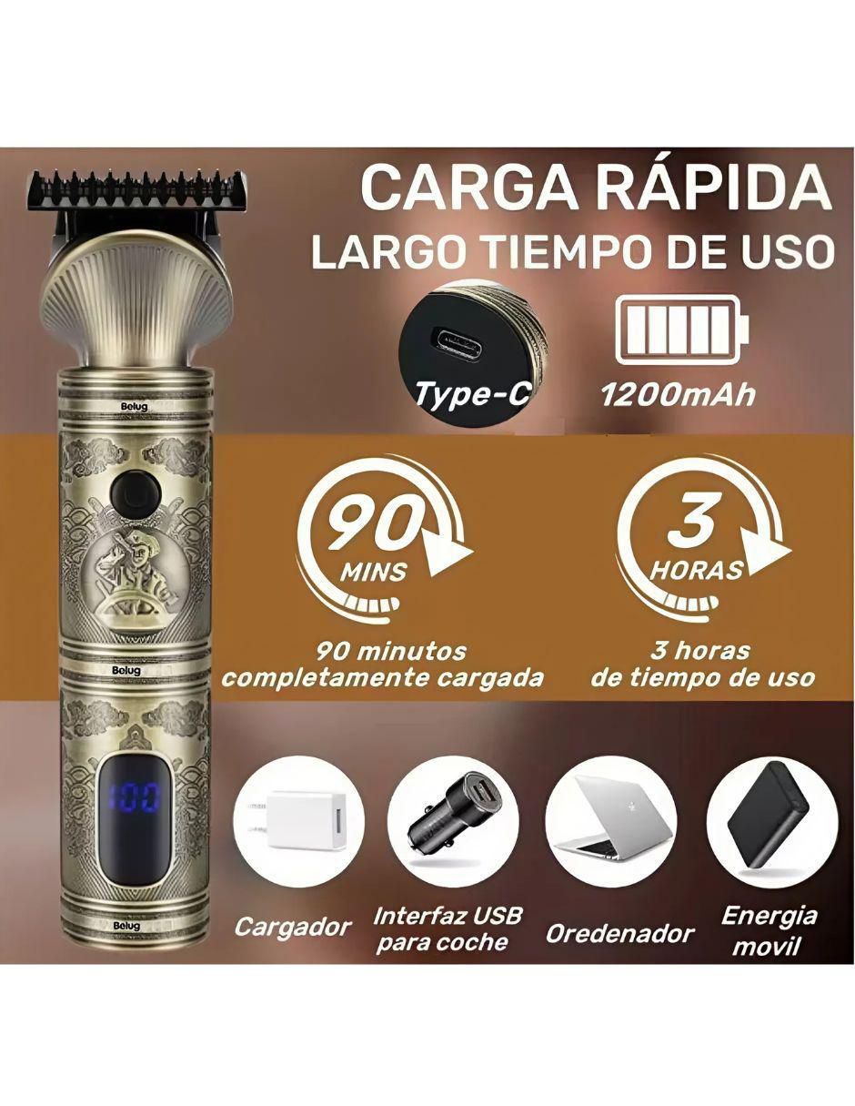 Recortadora para cabello, barba y cuerpo 5