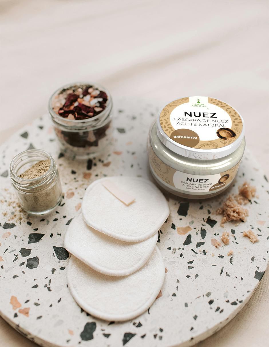 Exfoliante corporal Cáscara de Nuez para piel todo tipo piel
