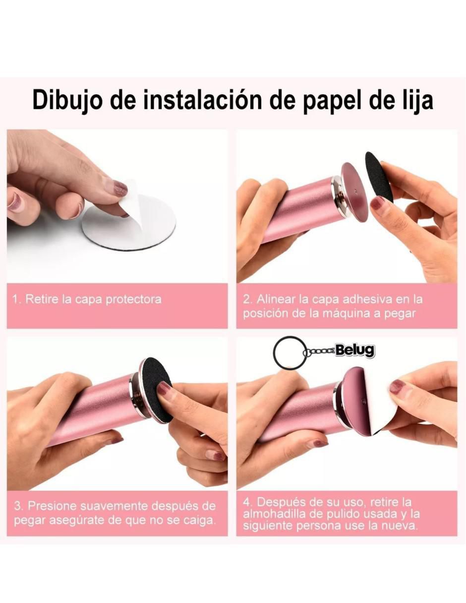 Lima eléctrica para pies 3