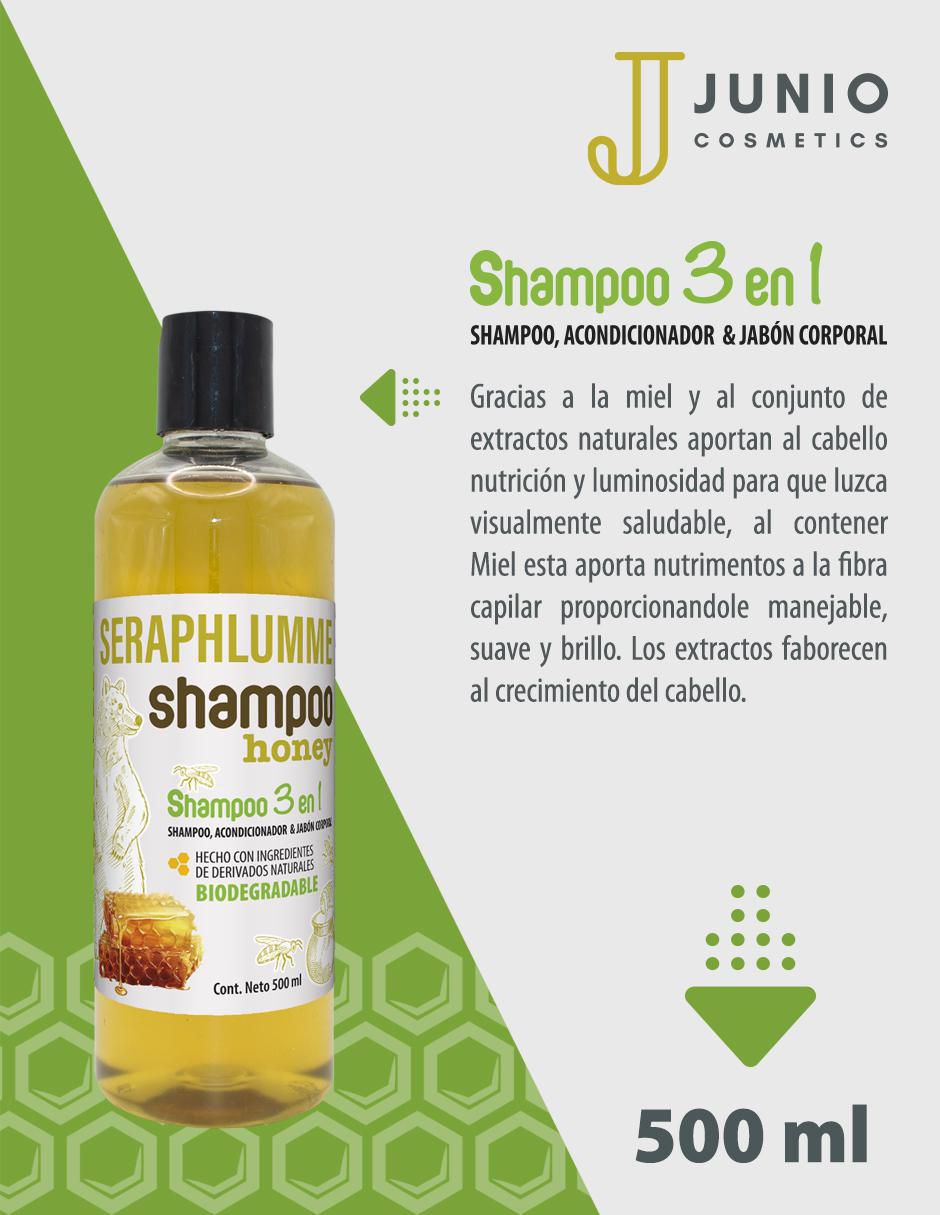 Shampoo para cabello 3 en 1 Sheraphlumme 2