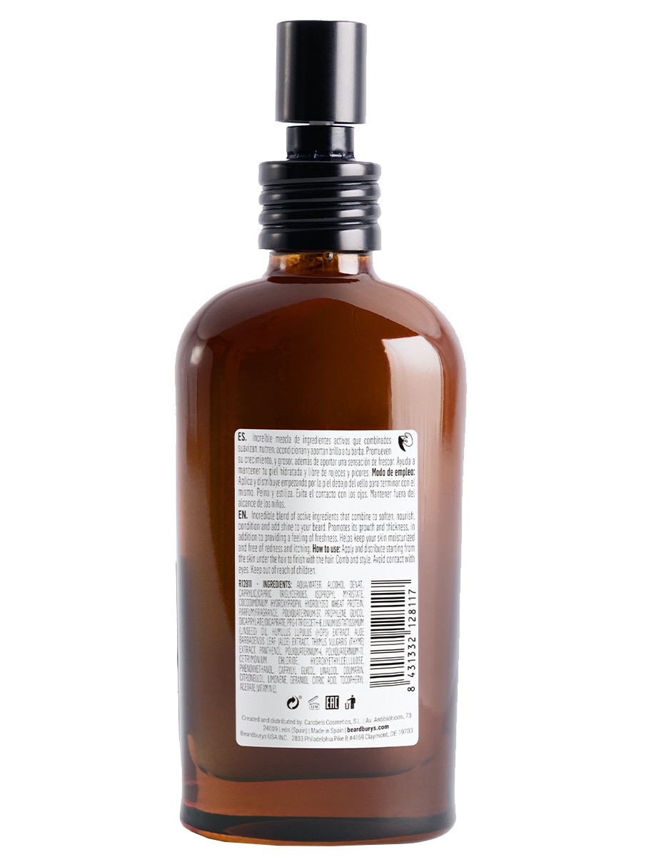 Sérum suavizante Essentials Beard Potion Beardburys todo tipo piel 2
