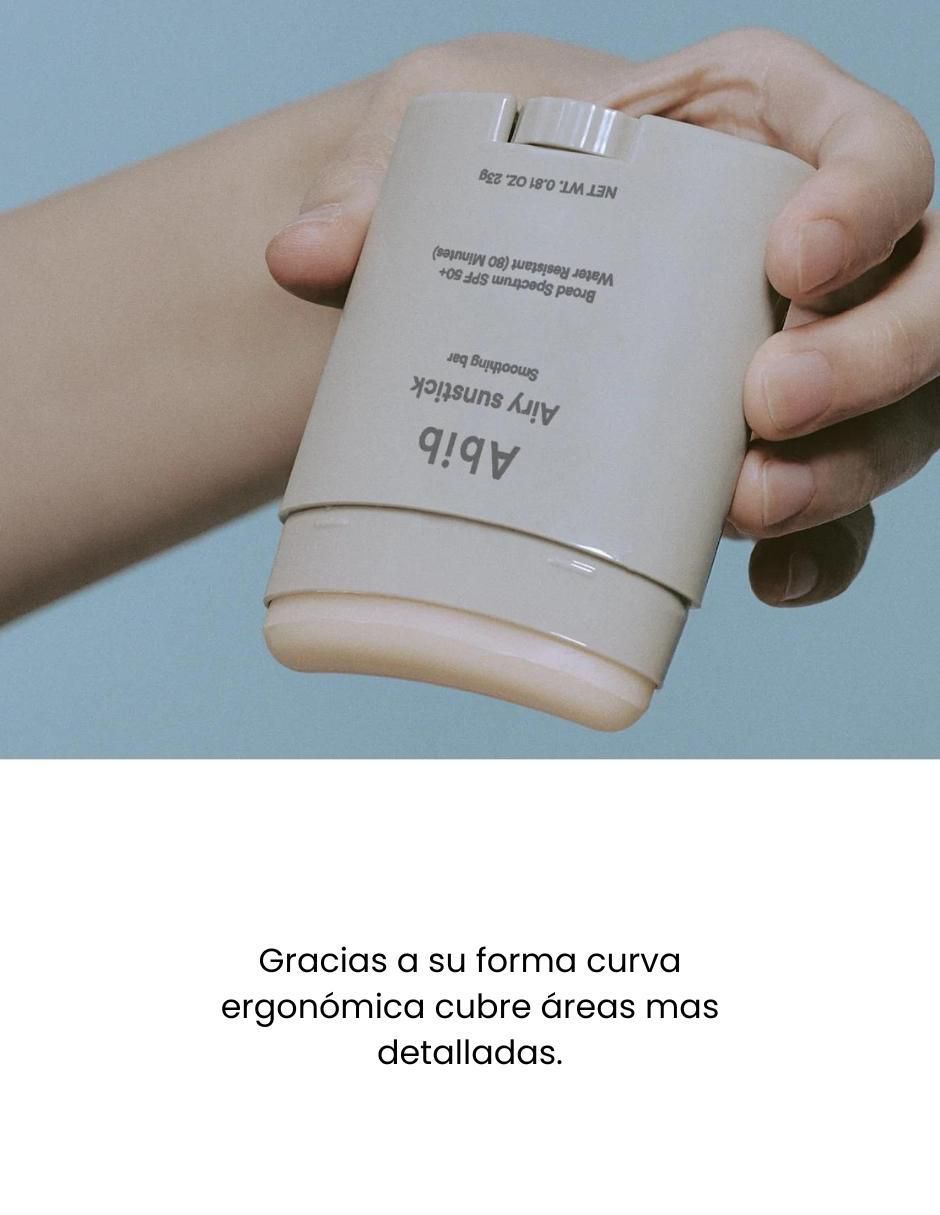 Protector solar FPS 50 Airy sunstick Smoothing bar 3