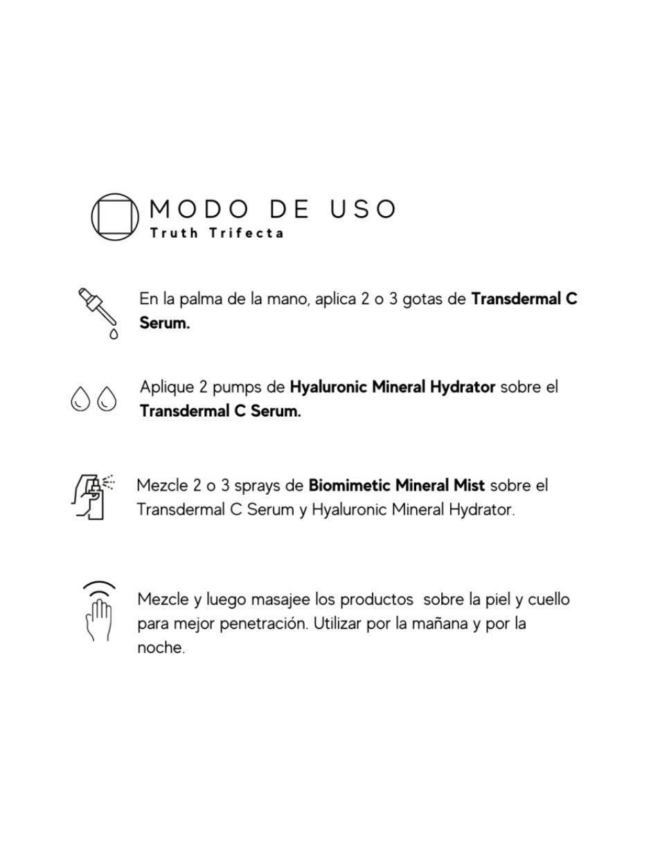 Kit tratamiento facial hidratante Hydrate 6