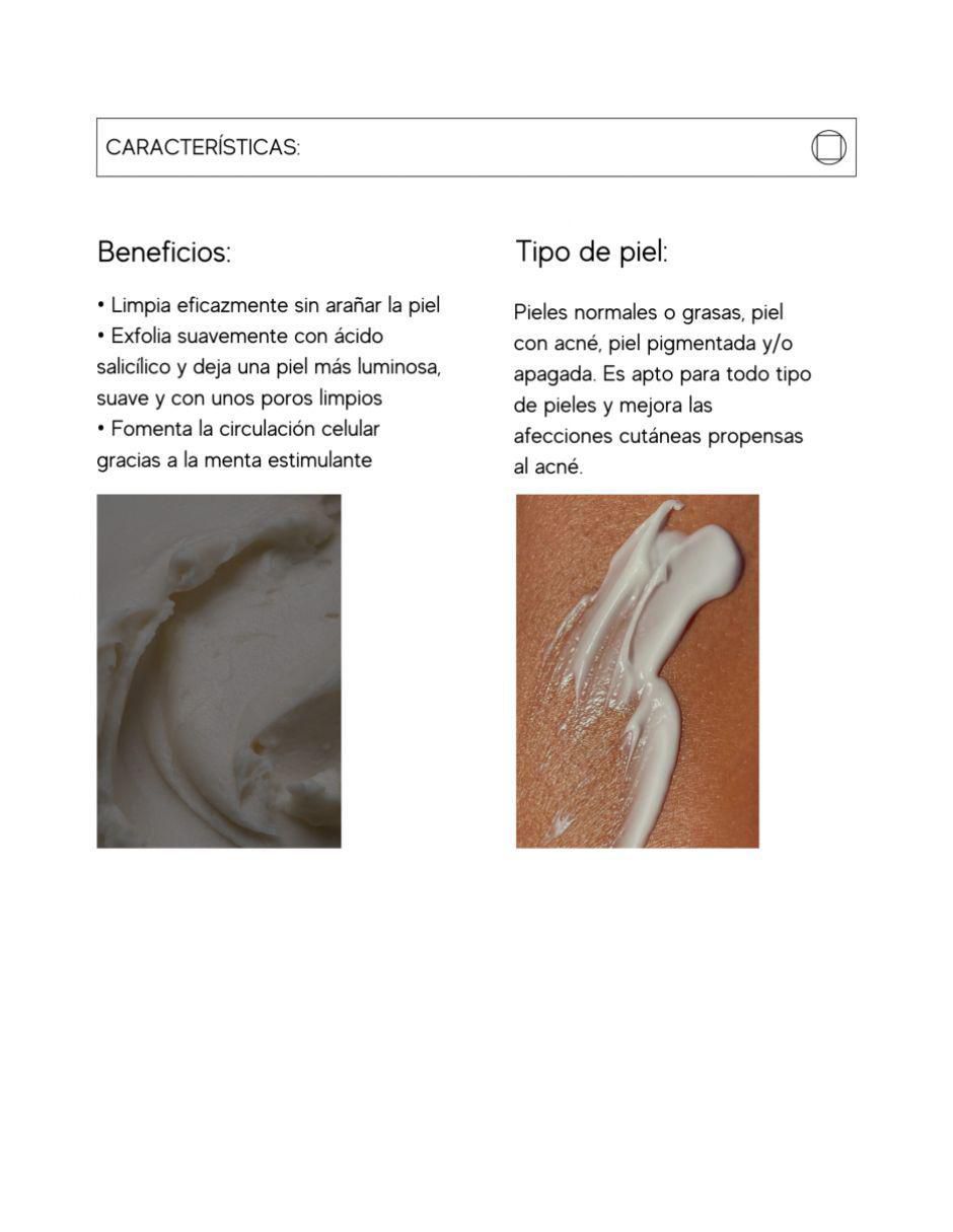 Limpiador facial para exfoliar 3