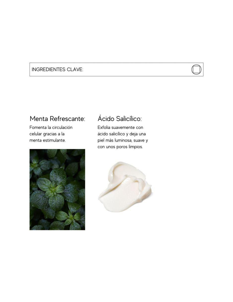 Limpiador facial Peppermint Salicylic Cleanser para prevenir la aparición de manchas 4