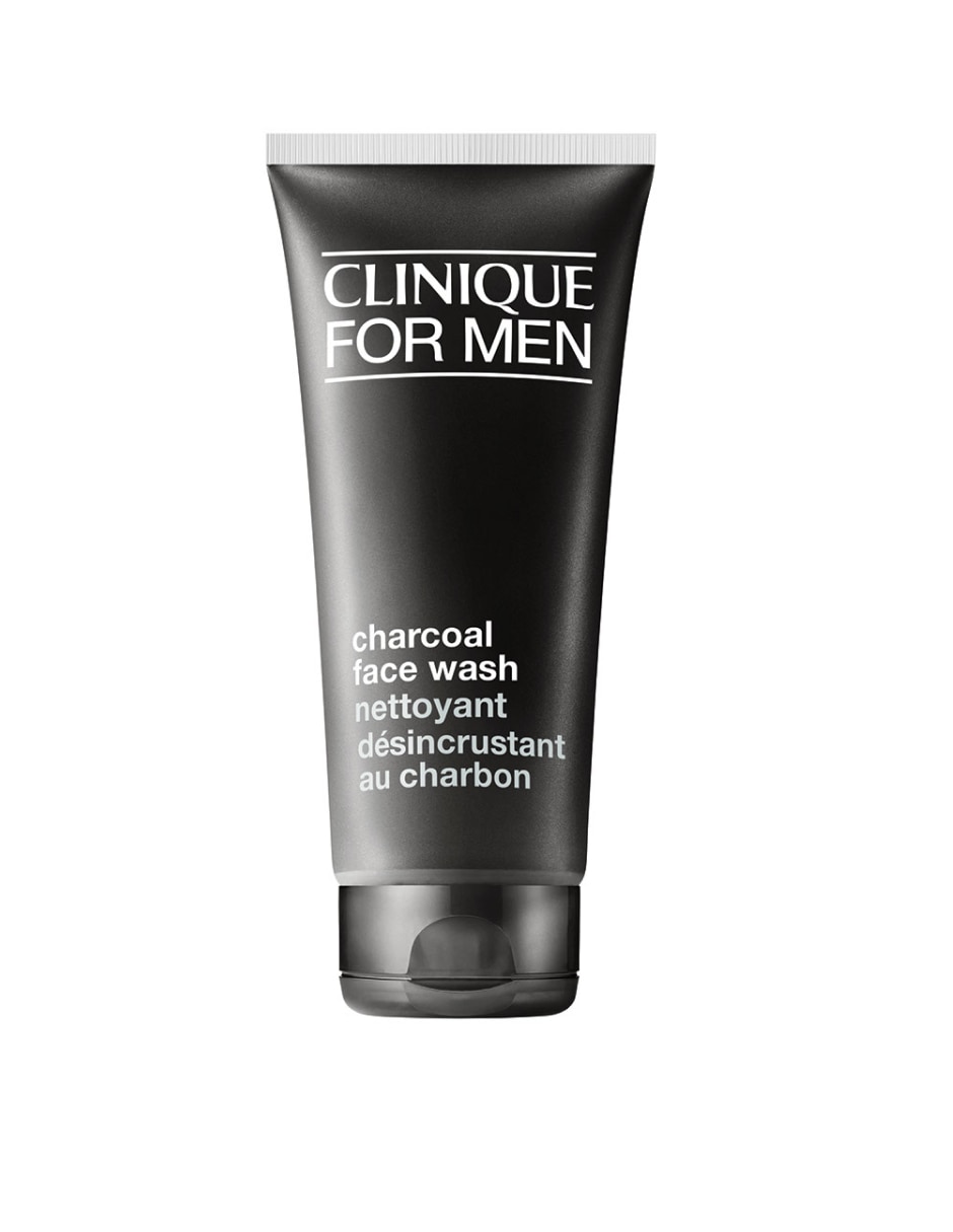 Limpiador facial Cfm Charcoal Face Wash Clinique For Men para disminuir puntos negros