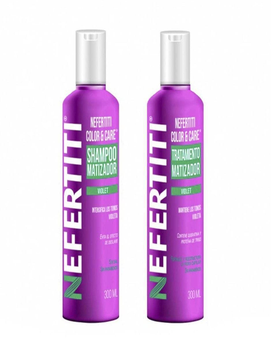 Set de shampoo para cabello tratamiento matizador violeta Set de shampoo para cabello tratamiento matizador violeta