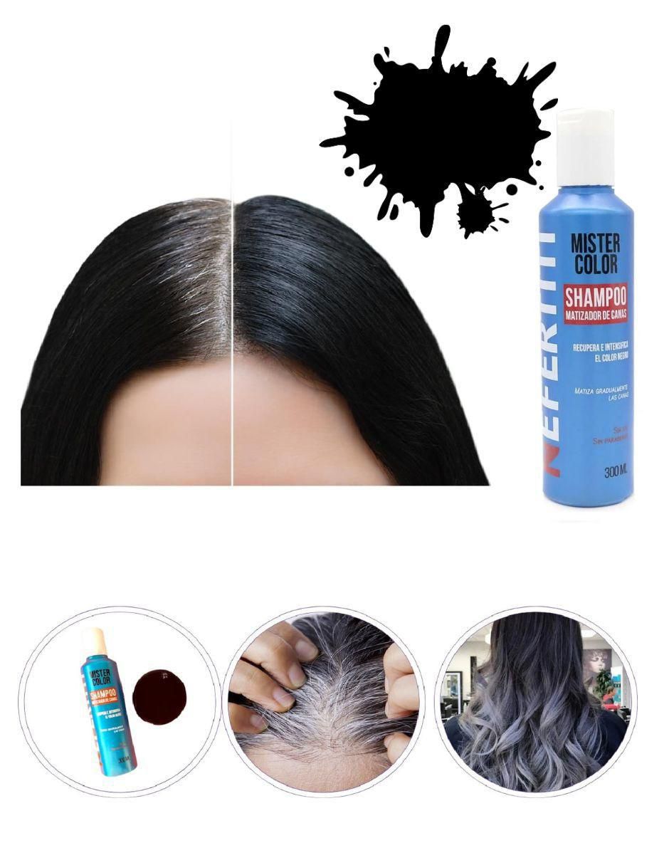 Shampoo para cabello Matizador de Canas 2