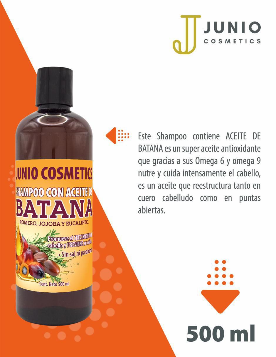 Set de shampoo para cabello batana, romero, jojoba y eucalipto 3