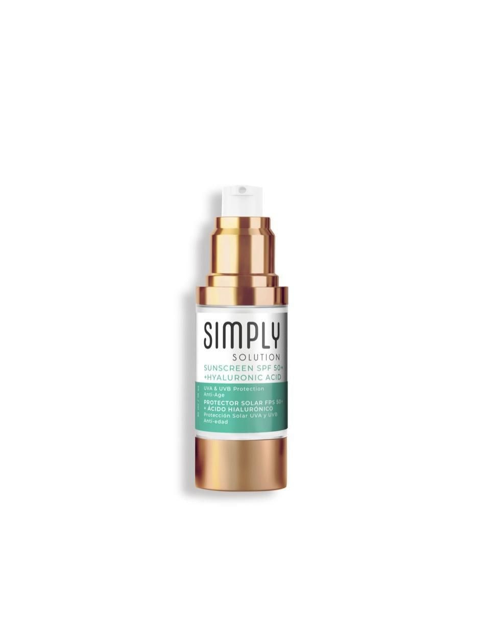 Protector solar FPS 50 Simply Solution 30 ml 6