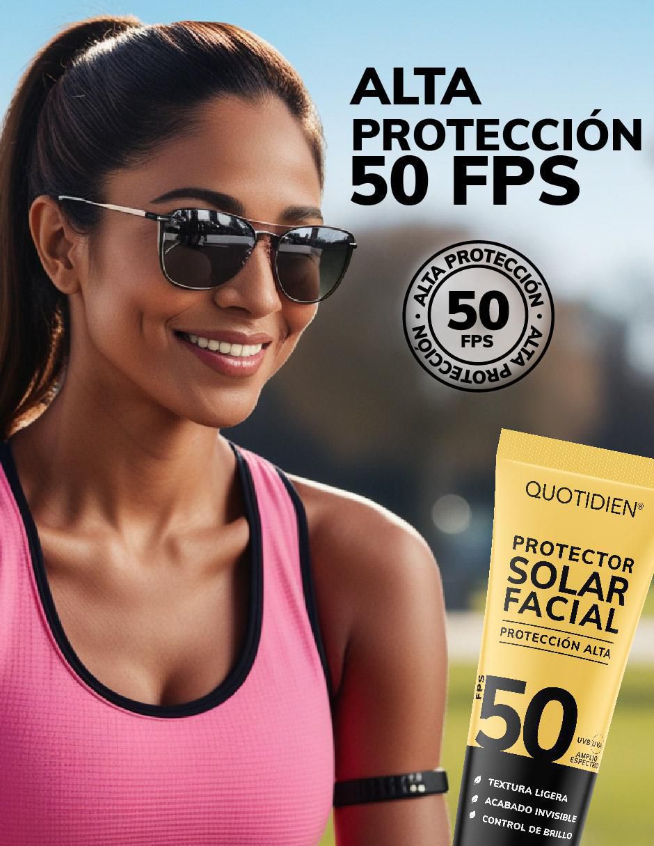 Bloqueador solar FPS 50 50 ml 5