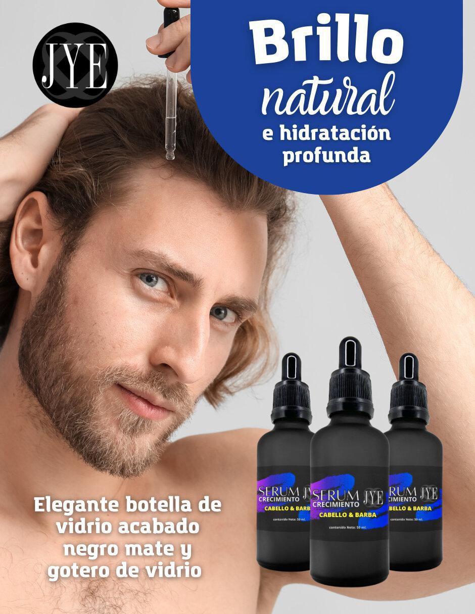 Tratamiento para barba y cabello crecimiento 3