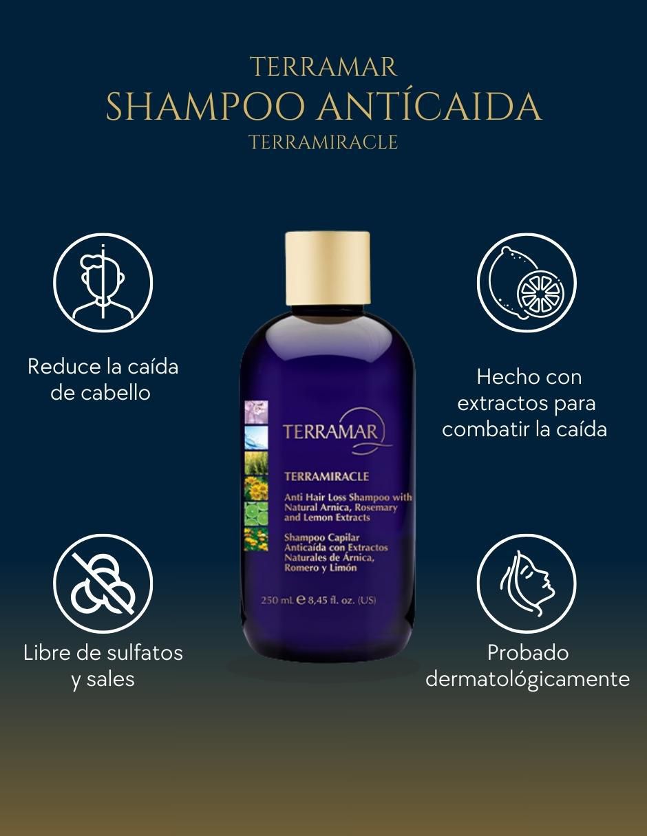 Set de shampoo para cabello todo tipo Terrramiracle anticaída 2