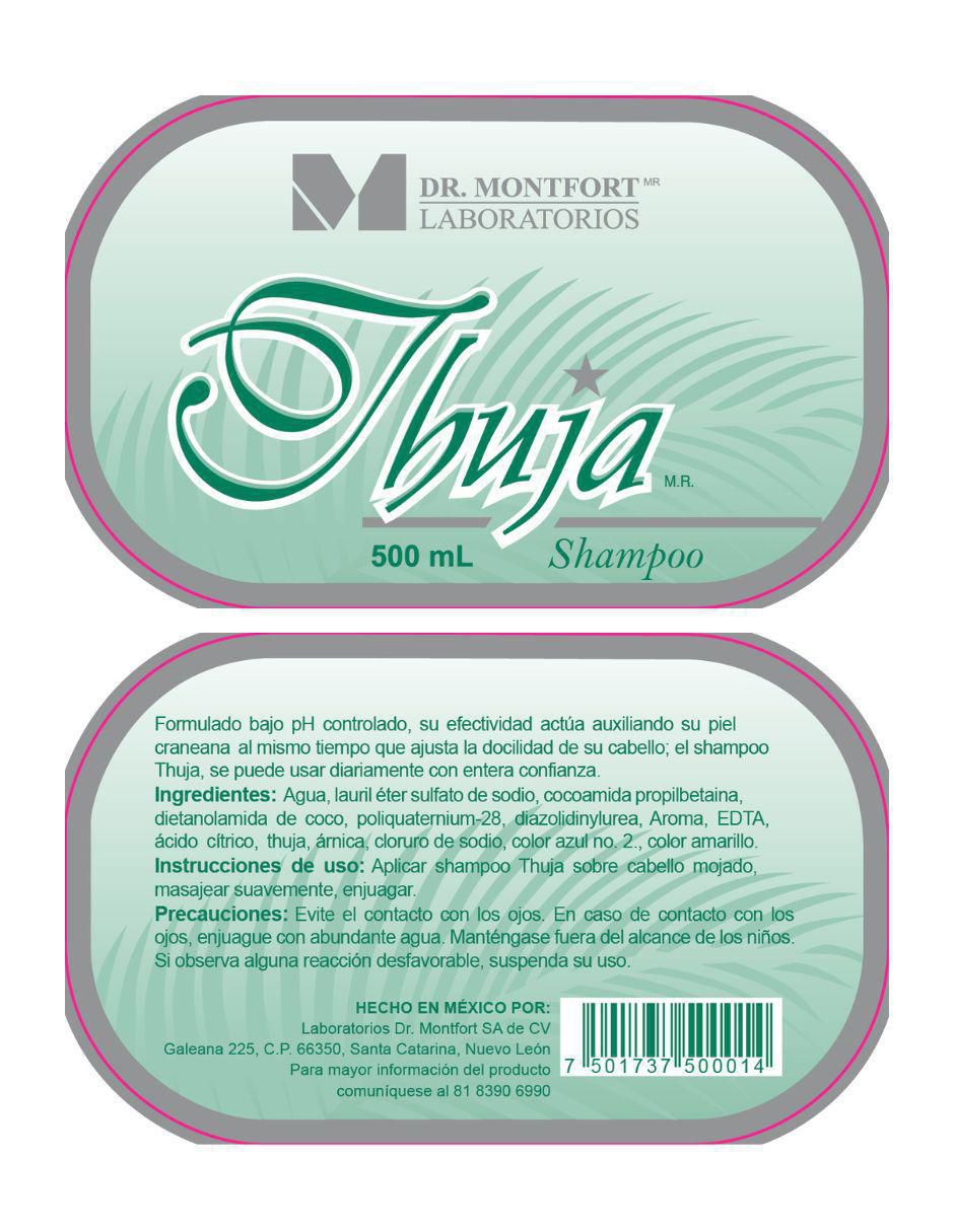 Shampoo para cabello Thuja 2