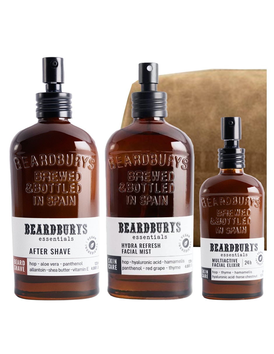 Set after shave Facial Moisturising kit Beardbury's Essentials