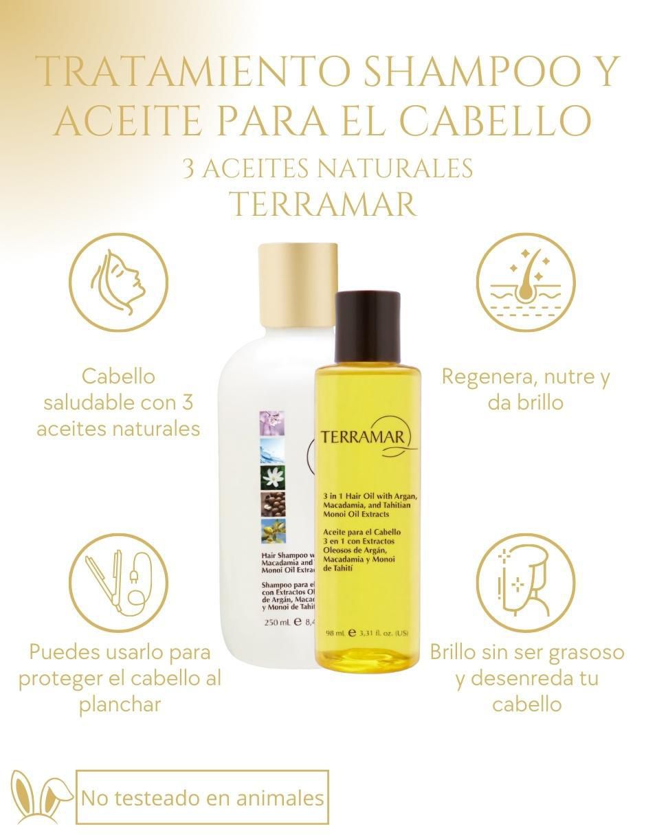 Tratamiento para cuero cabelludo Extractos Oleosos de Argán, Macadamia y Monoi de Tahití desenredante 4