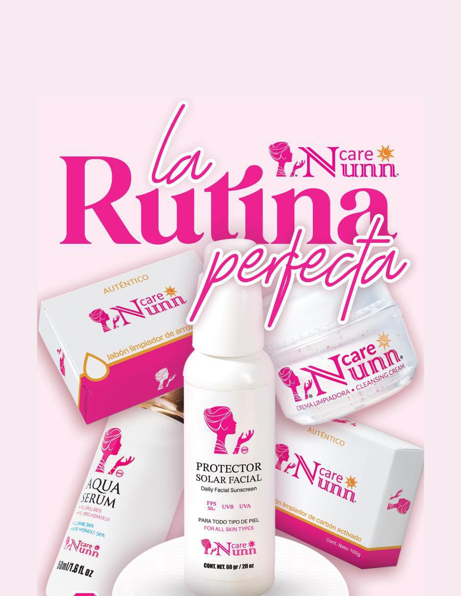 Kit de tratamiento facial Extracto de Arroz fps 50+ antimanchas 10