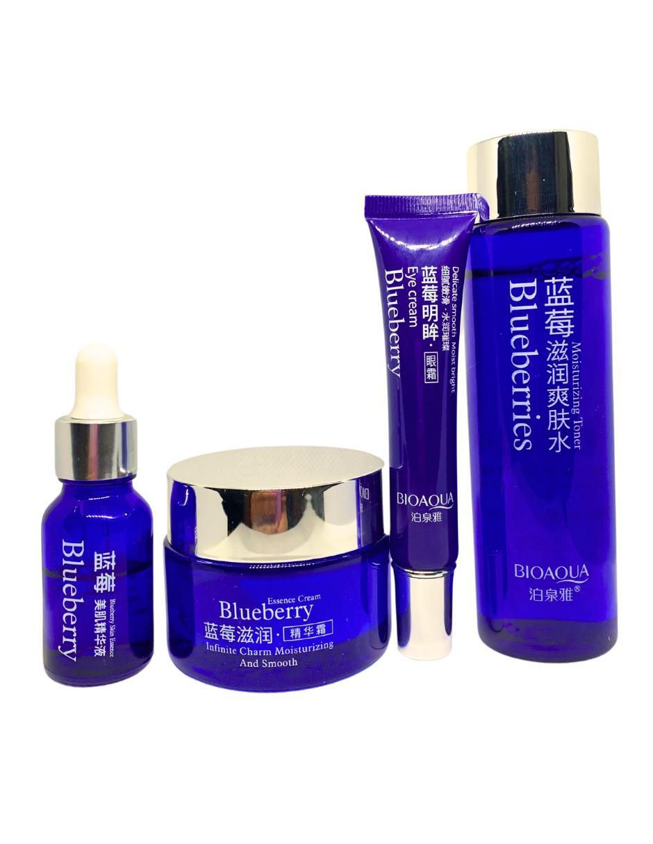 Kit de tratamiento facial antiedad Blueberry