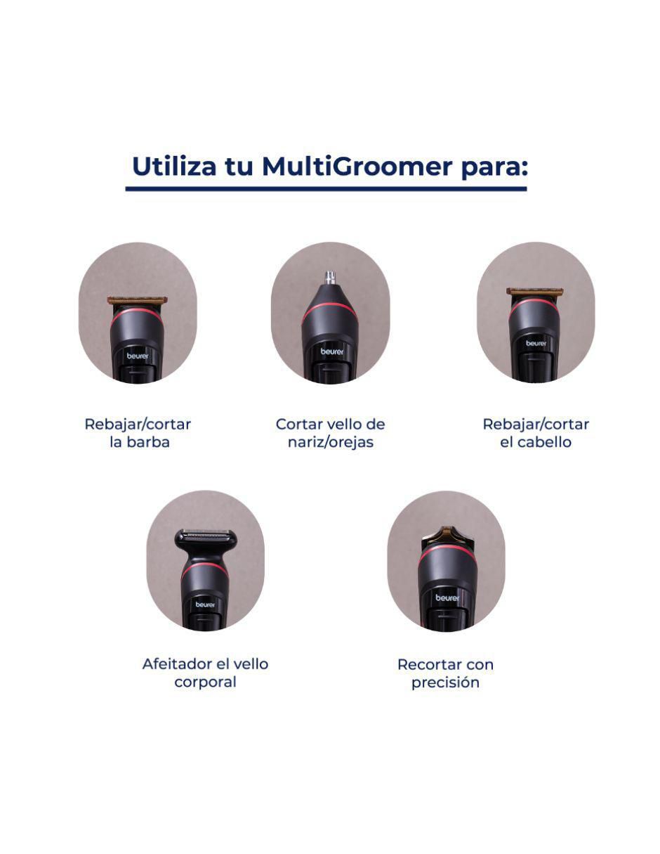 Recortadora de vello facial y corporal MN9X 2