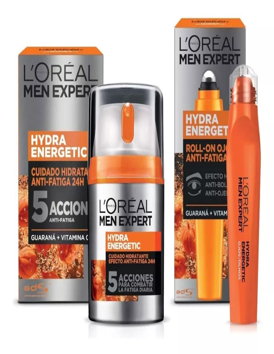 Kit de tratamiento facial Men Expert antiojeras Hydra Energetic Kit de tratamiento facial Men Expert antiojeras Hydra Energetic