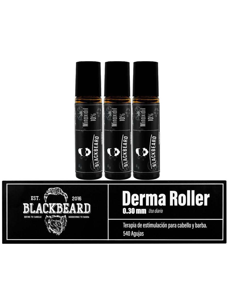 Kit tratamiento para barba y cabello Roll on crecimiento 2