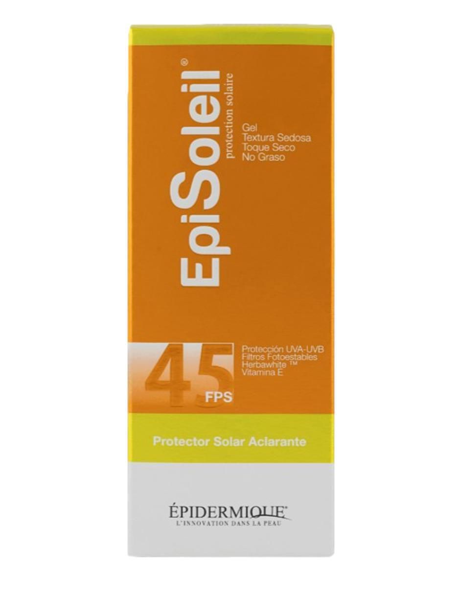 Protector solar FPS 45 Aclarante Episoleil 70 g 7
