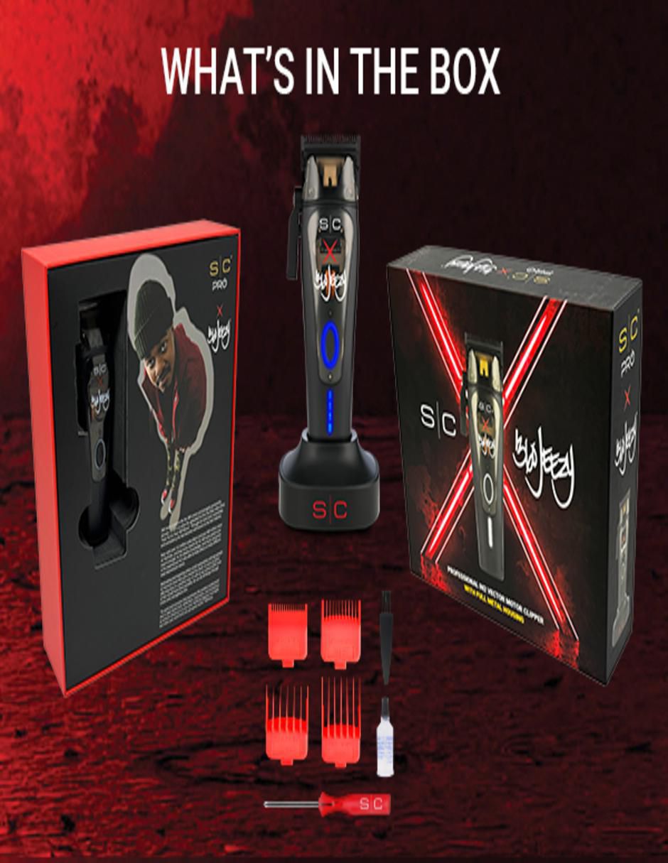 Recortadora de cabello X 360 Jeezy Clipper 7
