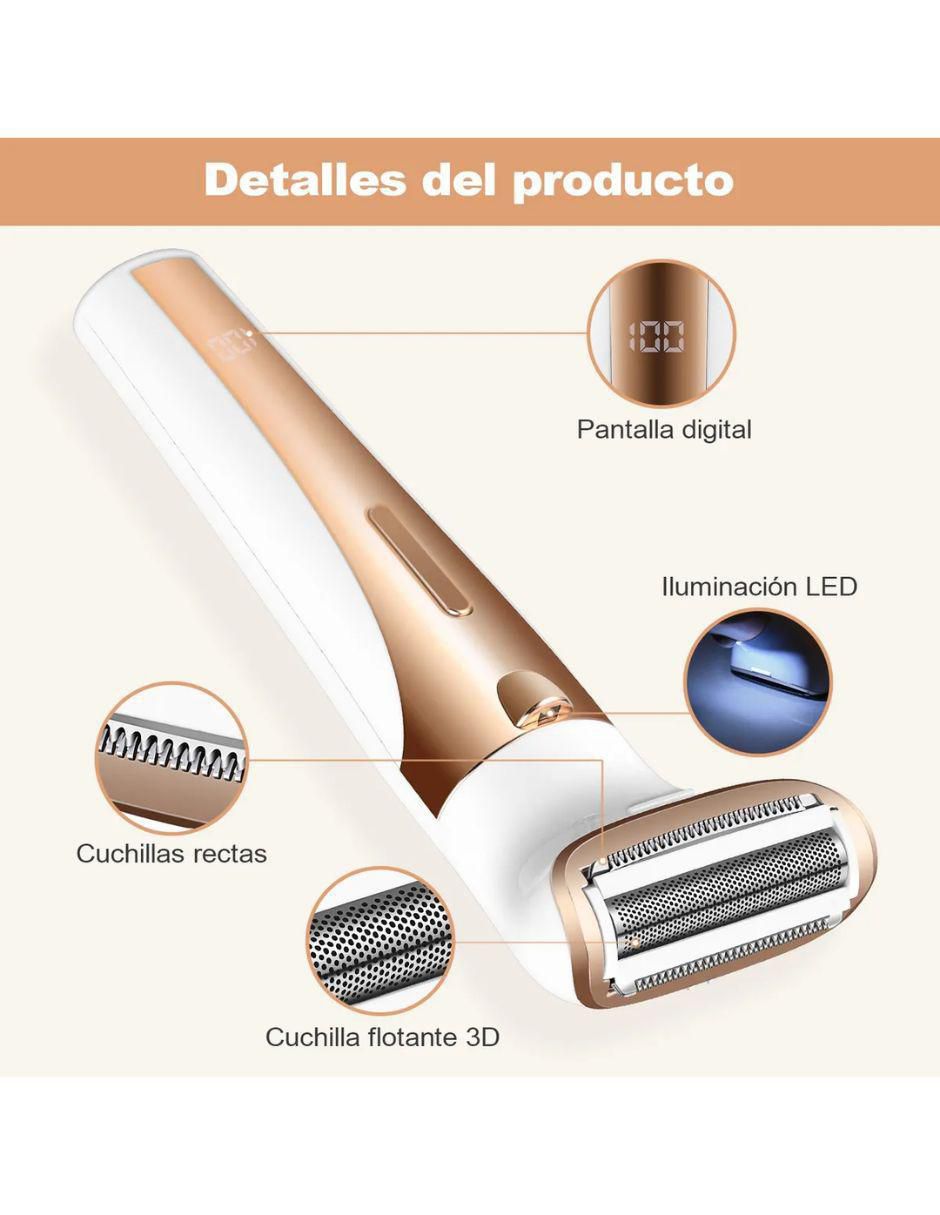 Depiladora para rostro y cuerpo 3