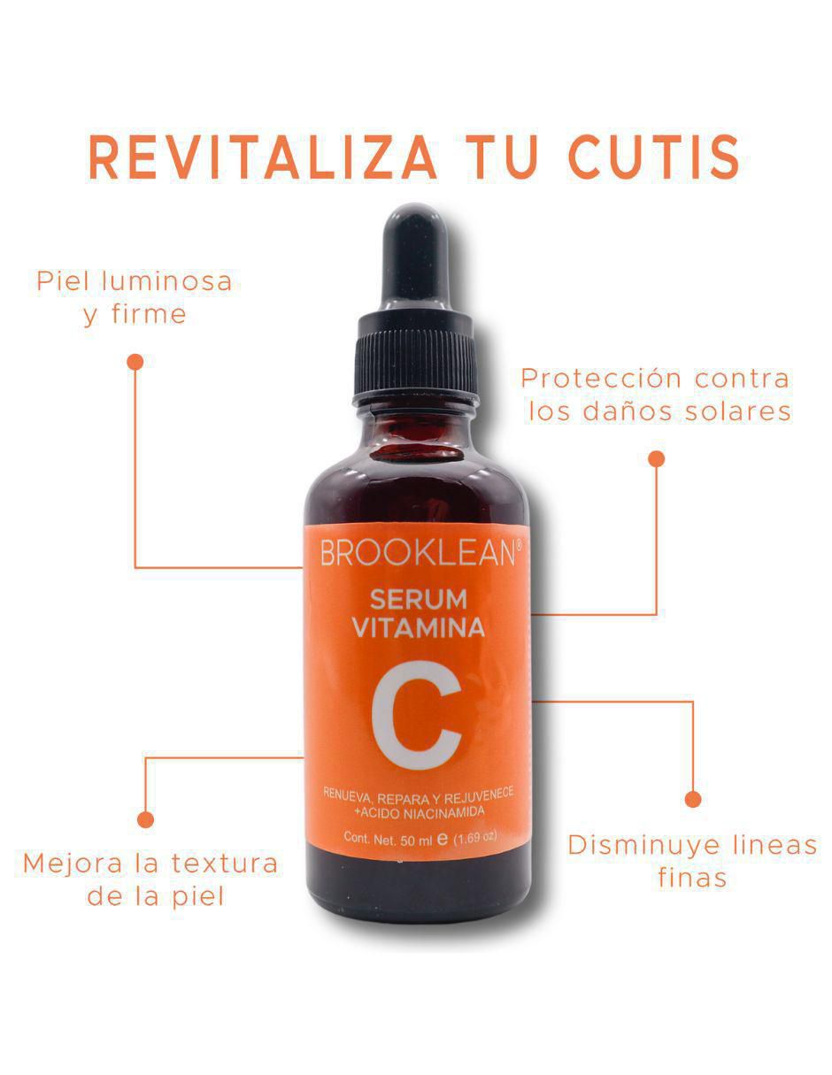 Sérum antiedad Vitamina C + Ácido Hialurónico de todo tipo piel 3