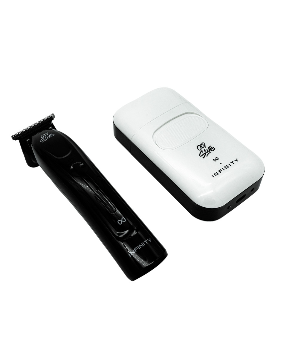 Recortadora para cabello, barba y cuerpo Infinity Duo Black & White 2