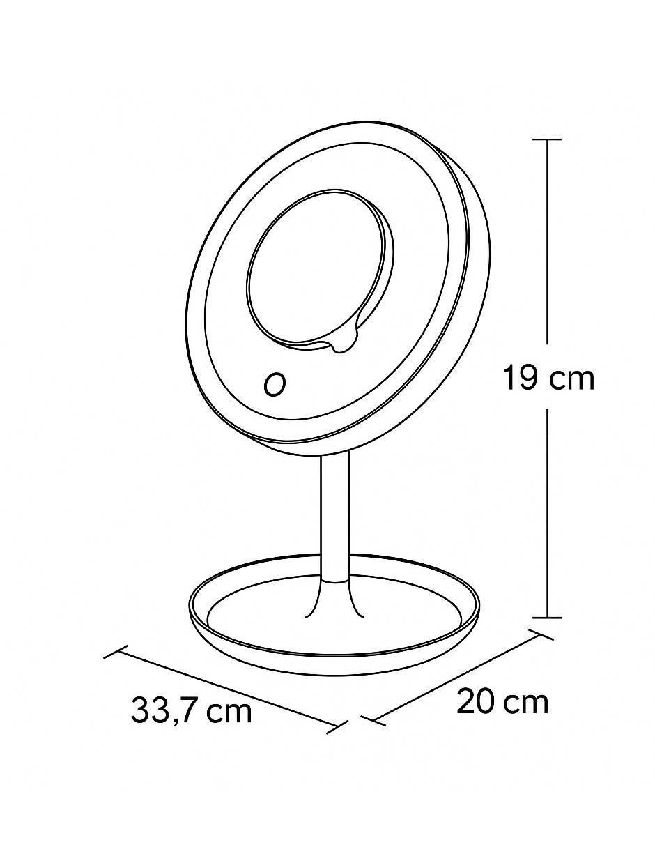 Espejo circular Beauty 5
