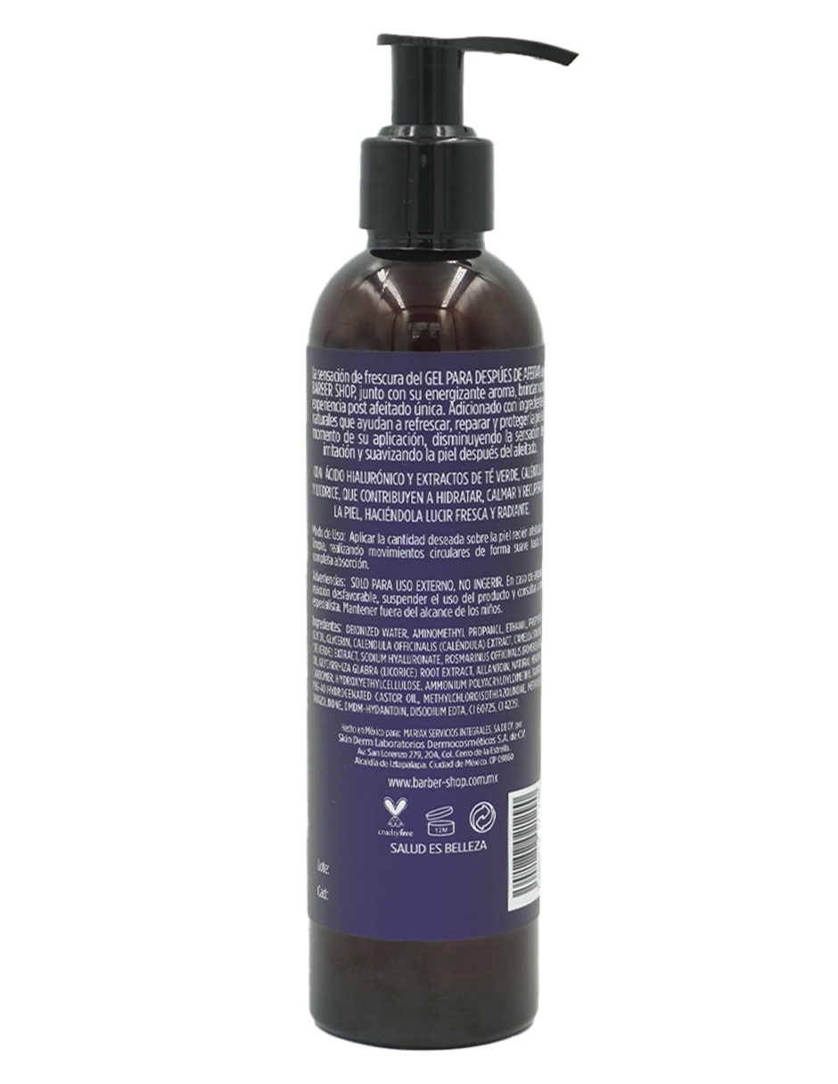 Gel para afeitar hidratante gel para después de afeitar Shaving 2