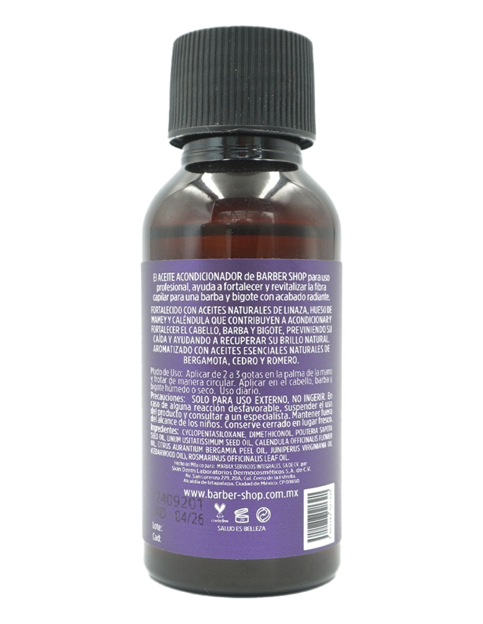 Tratamiento para barba y cabello aceite acondicionador hidratante Shaving 2