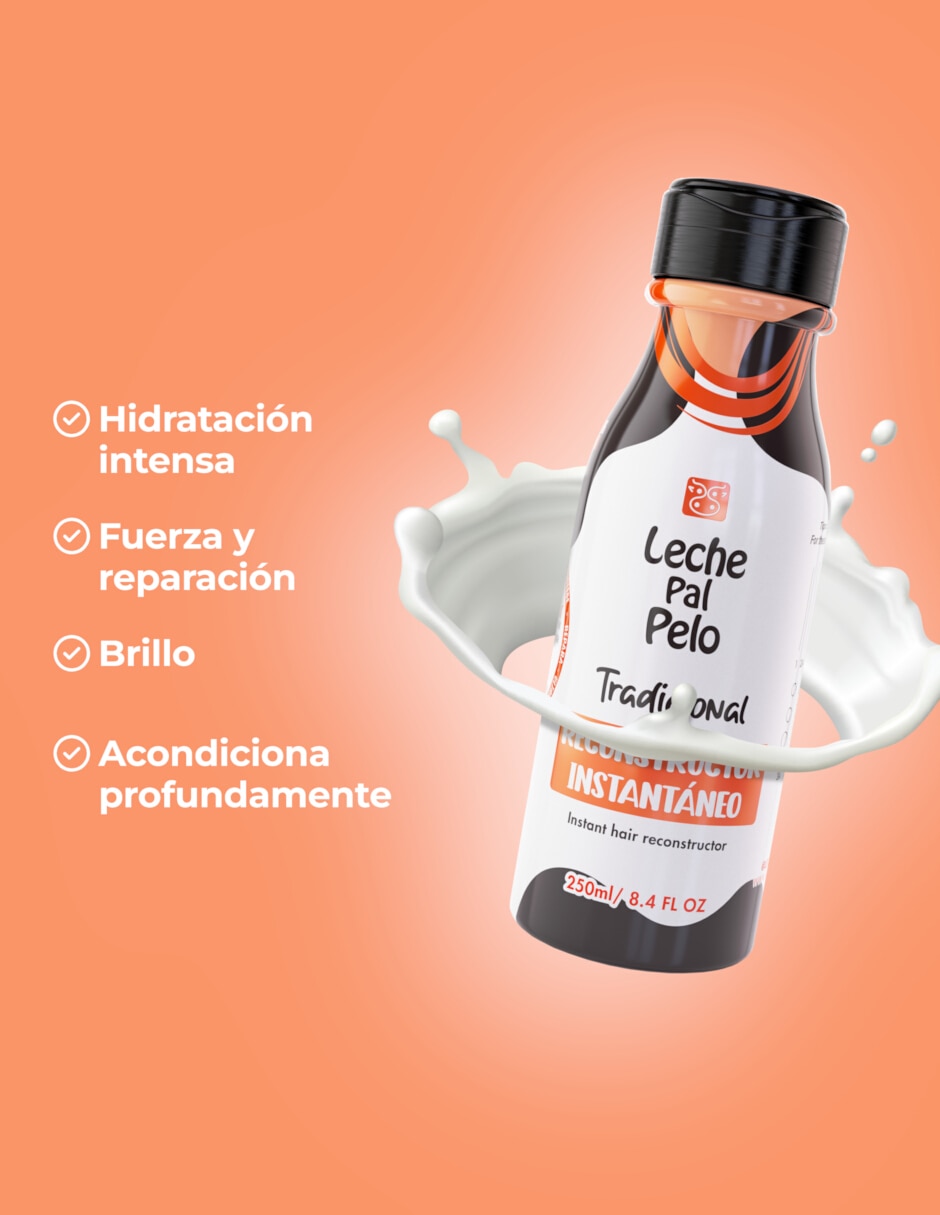 Acondicionador para cabello Leche pal Pelo tradicional 250 ml 3