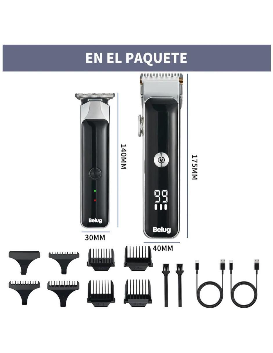 Recortadora de vello facial y corporal 5