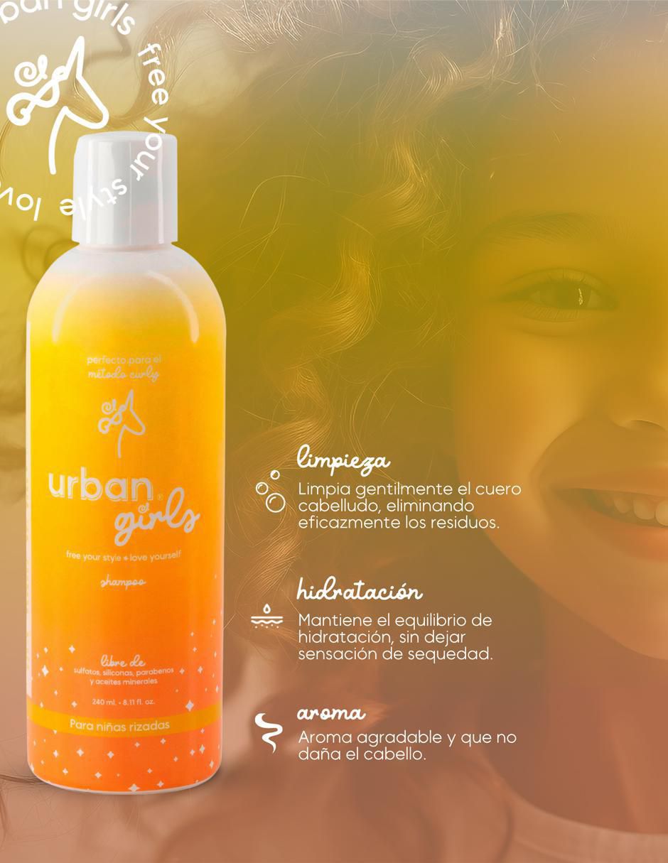 Shampoo para cabello rizado sin sulfatos  240 ml 4