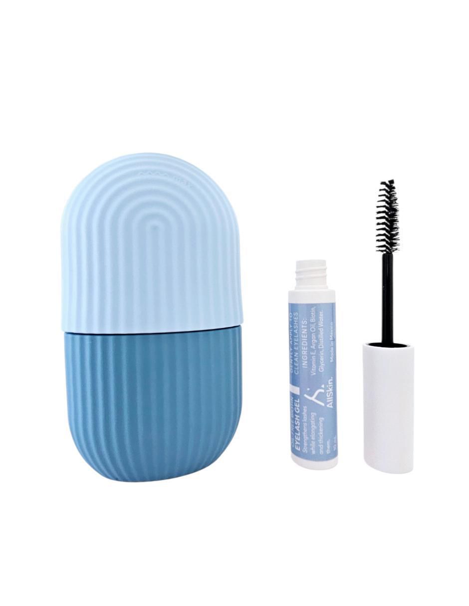 Tratamiento facial kit con gel para crecimiento de pestañas y masajeador antiedad Tratamiento facial kit con gel para crecimiento de pestañas y masajeador antiedad